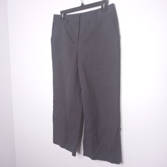 Charter Club cropped wide leg pants size 4 - Picture 2 of 7